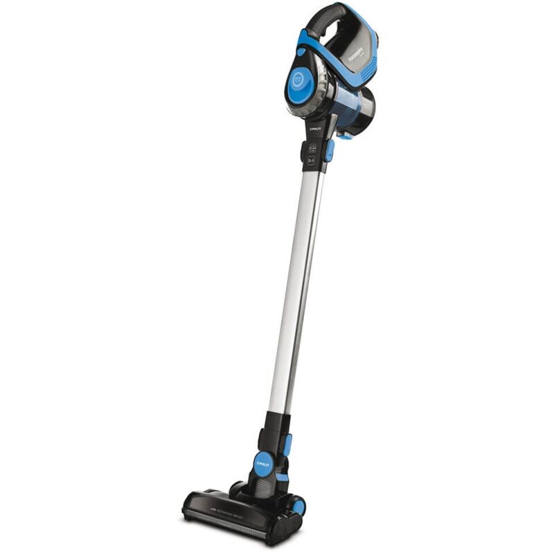 Polti - Aspirateur Balai Cyclonique 2 en 1 Forzaspira SR100 Slim, batterie 50min d'autonomie, filtre hepa