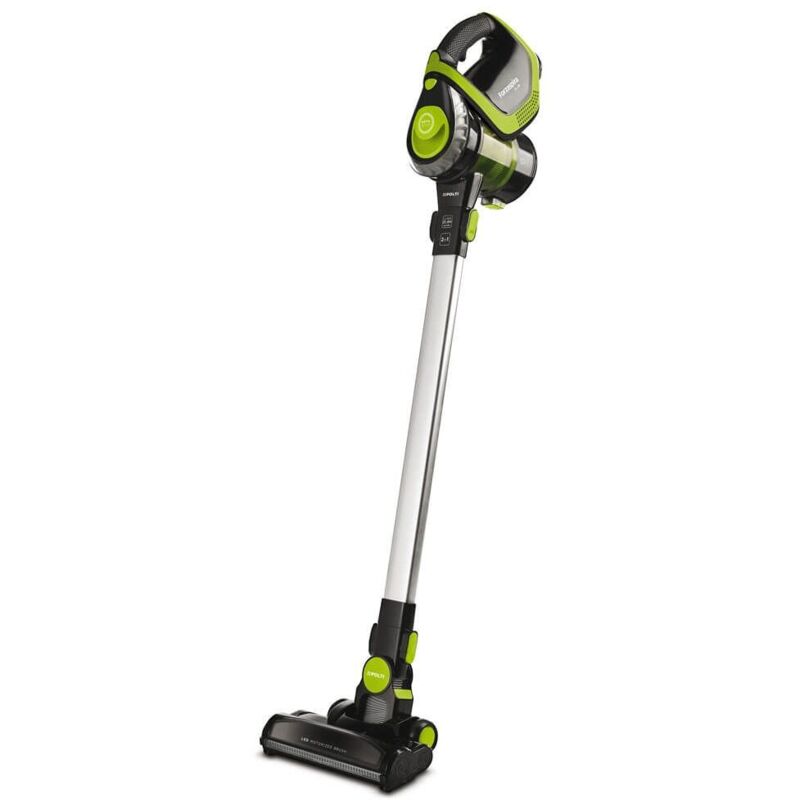 Aspirateur balai cyclonique 2 en 1 Polti Forzaspira SR110 Slim, batterie 50min d'autonomie, Filtre hepa
