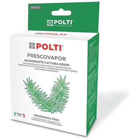 Polti Frescovapor PAEU0285 Deodorante per Ambienti Cattura Odori per Polti Vaporetto, 2 Flaconi da 200 ml