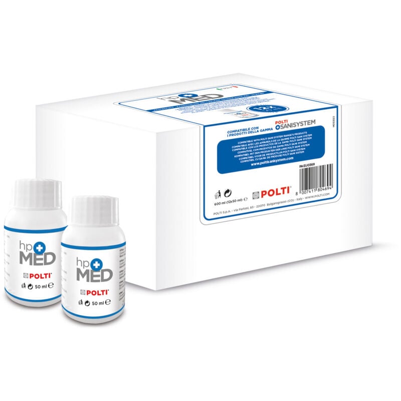 Polti - HPMed 12 bouteilles+ 15 mèches PAEU0369