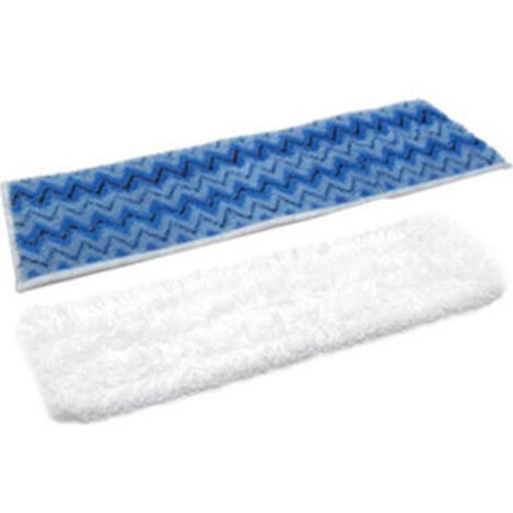 Polti - kit de 2 chiffons microfibre pour steam mop - paeu0268 -