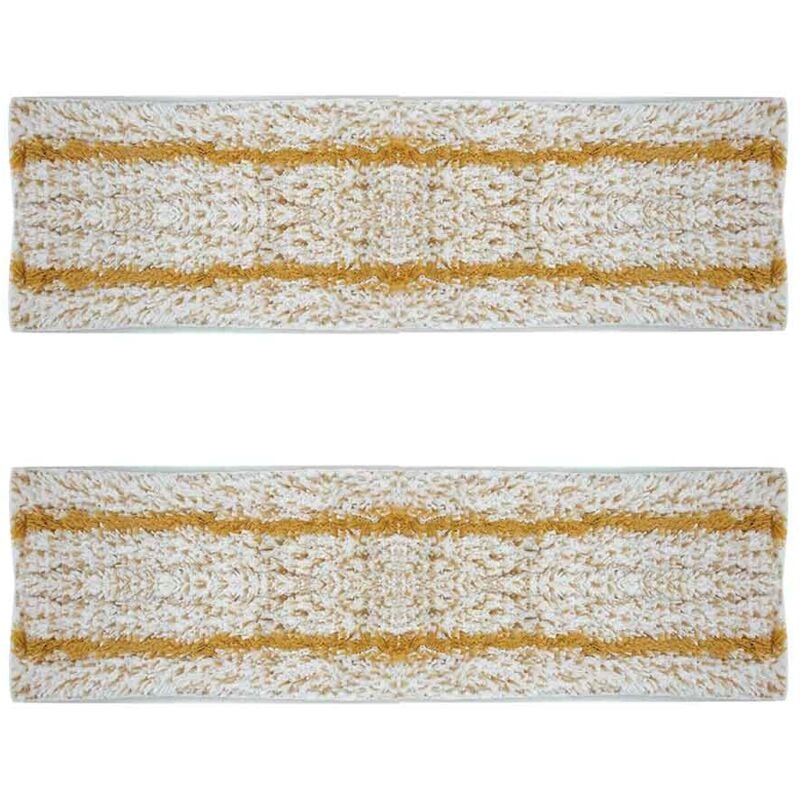 Moppy Kit de 2 serpillères en microfibre pour surfaces délicates, bois et parquet PAEU0354 - Polti