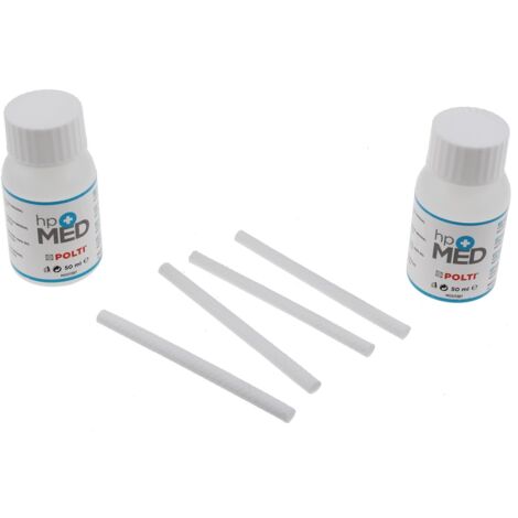 Polti - paquete de 2 botellas de limpiador hpmed para sani system - paeu0244 - 8007411803093
