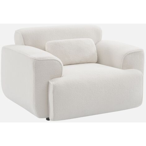 Poltrona 1 posto tessuto bouclé