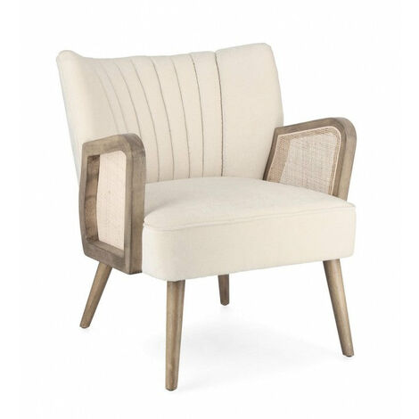 Poltrona 64x71x79h cm Virna Natural