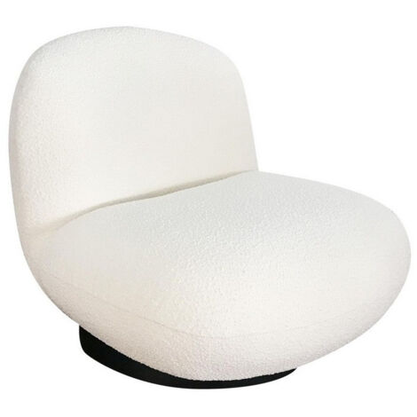 Poltrona 81x95x71h cm Margot Girev Bianco Bouclè