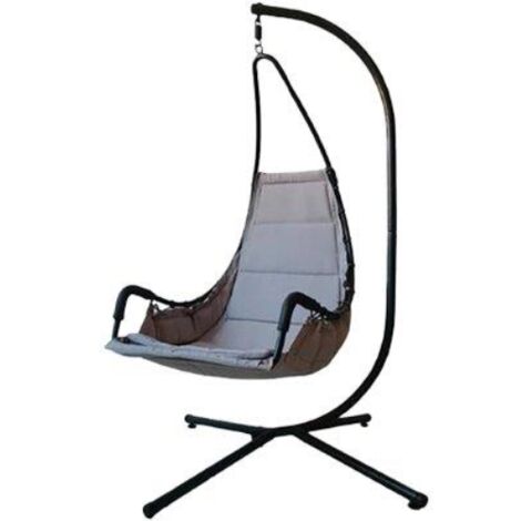 Poltrona a dondolo asn domus cm 130x80 h.cm 190 + cuscino Domus