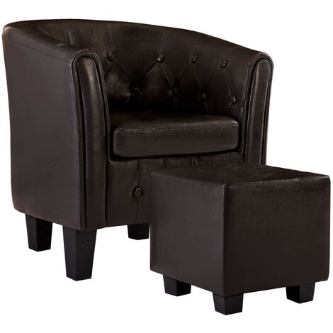 Poltroncina a Pozzetto Similpelle Elegante Poltroncina Colori Diversi