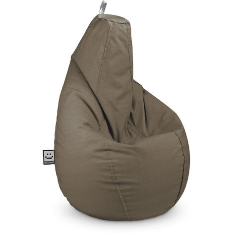 Lumaland Poltrona Sacco Pouf, Bean Bag grande XXL per interni & esterni