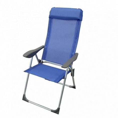 POLTRONA ALLUMINIO 22 MM RELAX GIULIA TEXTILENE 59X60X109H