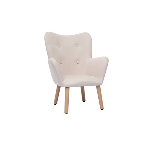 MILIBOO Poltrona bambino design rosa BABY BRISTOL