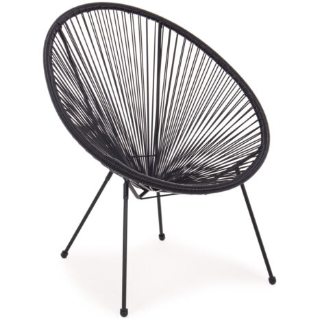 Poltrona Bizzotto Parker nero