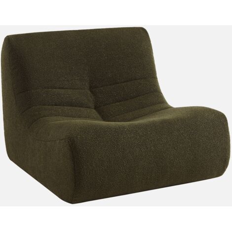 SWEEEK Poltrona bouclé a 1 posto