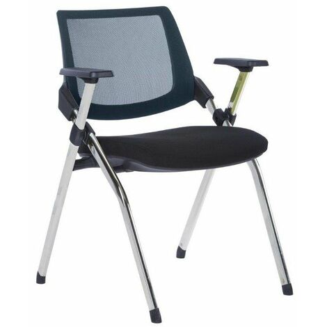 POLTRONA BRIFING Grigia 61x60xH80cm M0334-03 ufficio Visitors