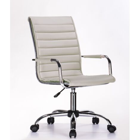 Poltrona con braccioli perth tortora bizzotto 5710210 per arredo ufficio