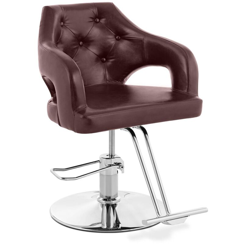 Poltrona da parrucchiere con poggiapiedi EGHAM
