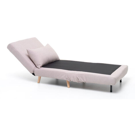 Poltrona Dream 80 M0678-37 letto relax colore grigio chiaro misura 76x90x80 cm