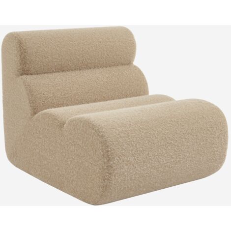 Poltrona effetto alpaca