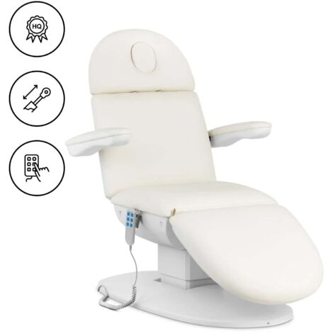 Poltrona estetica idraulica 150 kg bianca 140009001
