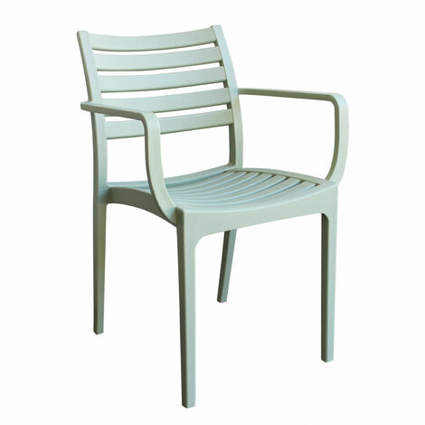 Poltrona Eveline 58,5x55,2x84 cm  in Polipropilene Verde