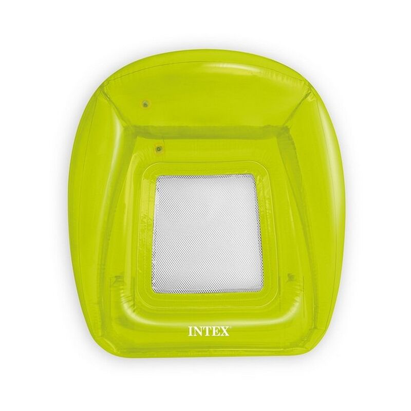 1PZ POLTRONA GALLEGGIANTE GONFIABILE TRASPARENT LOUNGES cm. 104x102