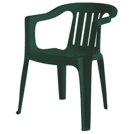Poltrona Giada verde bosco kit 4 pezzi