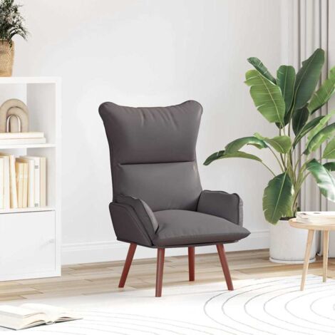 poltrona Grigio 69 x 74 x 93 cm Pelle Artificiale vidaXL