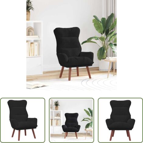 Poltrona in Velluto -  poltrona Nero 69 x 74 x 93 cm Velluto