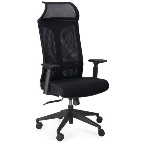 Poltrona "Killian" da gaming ed ufficio ergonomica in poliestere con braccioli e ruote -Grigio