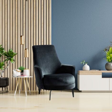 Poltrona moderna Senator colore grigio scuro