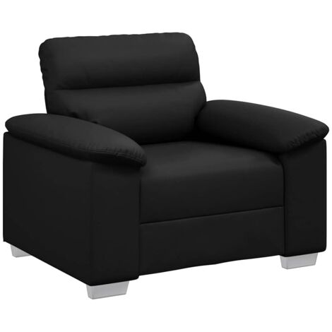 Poltrona Nera 60 cm in Similpelle vidaXL