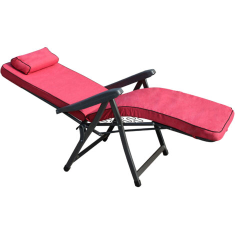 POLTRONA PARADISO MODELLO AUTOMATICO IN COLORE ROSSO ANTICO