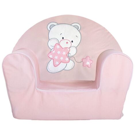 Poltrona per Bambini 44 x 34 x 53 cm Rosa Acrilico