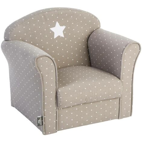 Poltrona per bambini Classique grigio taupe - Atmosphera créateur d'intérieur