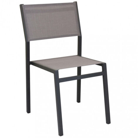 Poltrona per esterno in alluminio e textilene AVANA Colori Cosma: Taupe