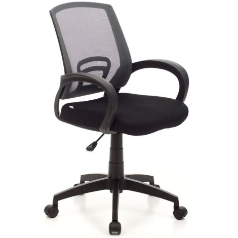 Poltrona per ufficio Operativa mod. Room colore grigia 64x62x103 cm