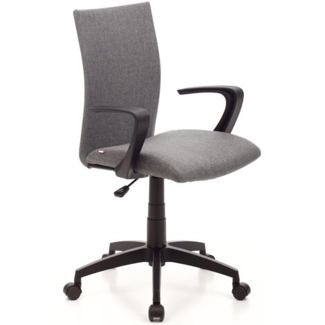 Poltrona per ufficio Operativa Struttura in nylon MIlano GRIGIA 59x45xH100