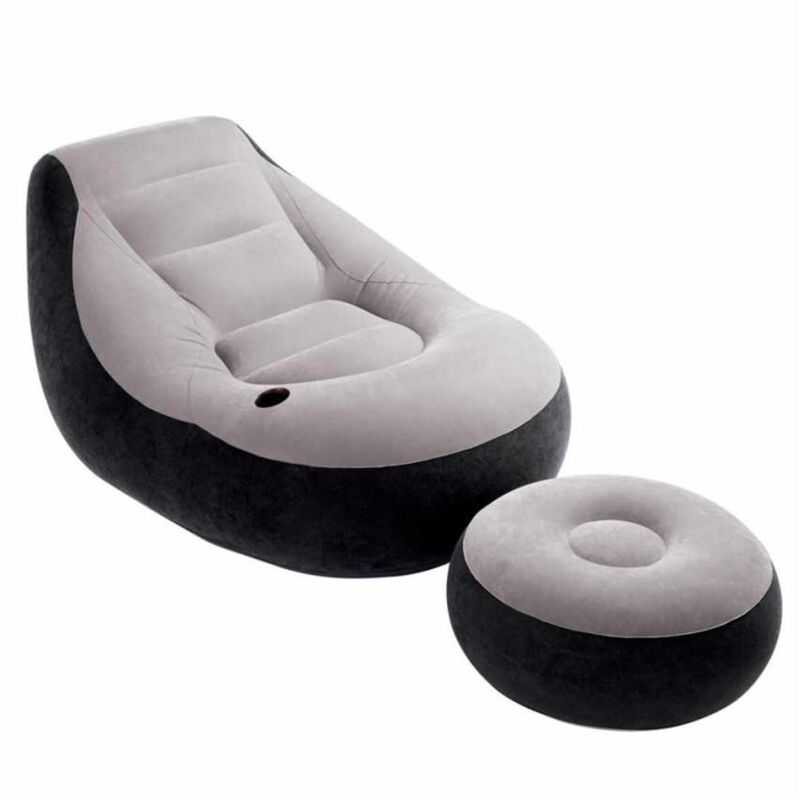 Intex 68564NP UltraLounge Poltrona (L x L x A) 137 x 102 x 79 cm Grigio