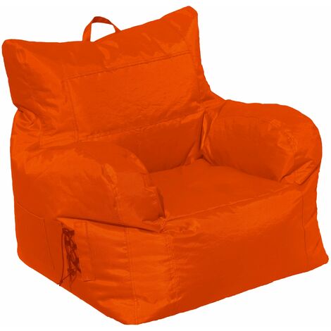 Poltrona Pouf in Poliestere Avalli Oxford Arancione