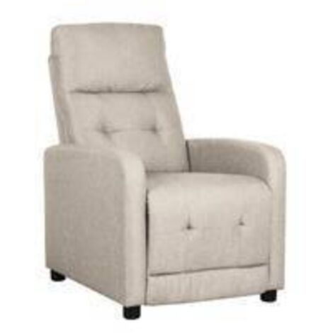 POLTRONA RECLINER REY TESSUTO BEIGE 36