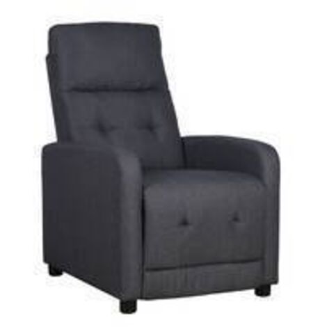 POLTRONA RECLINER REY TESSUTO GRIGIO 43