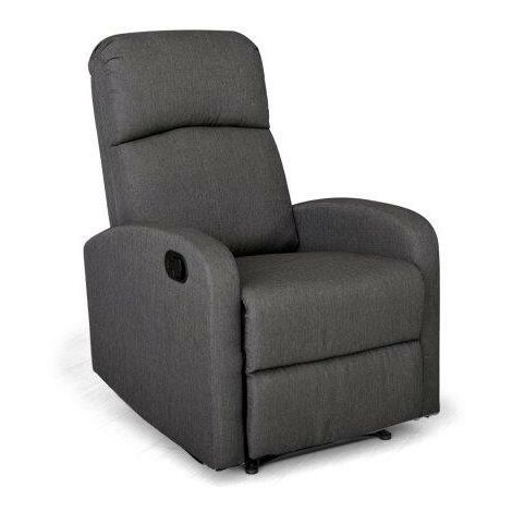 EASYCOMFORT Poltrona Relax Manuale con Schienale Reclinabile e