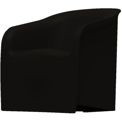 Poltrona Sedia da Giardino 69x72 cm in Resina Arkema Lady Antracite