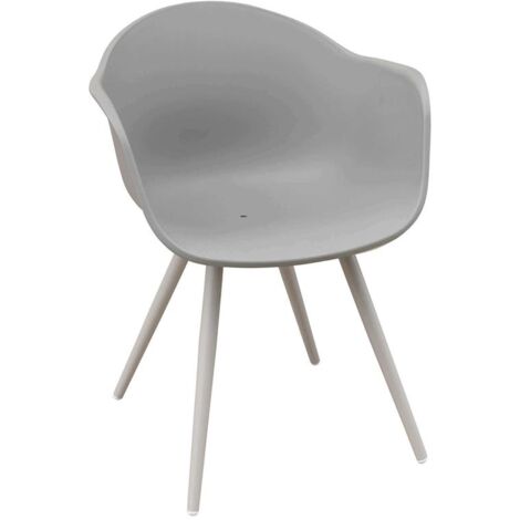 POLTRONA SESTRIERE 61 X 61 X H80 CM IN COLORE TORTORA