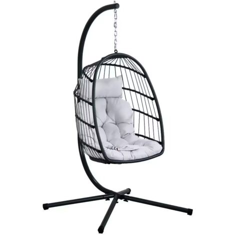 POLTRONA SOSPESA GAIA BLACK