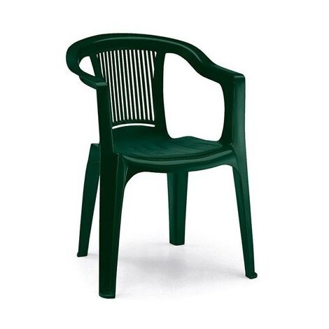 Poltrona Super Giada verde kit da 4 pezzi