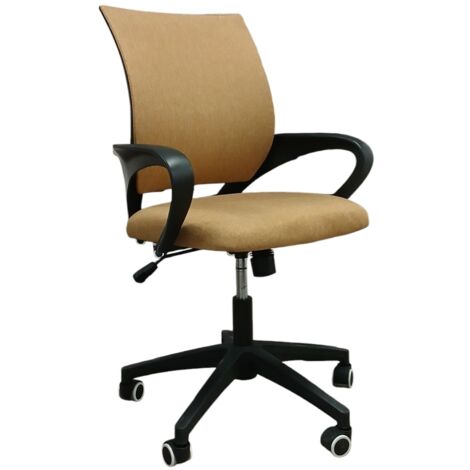 POLTRONA SWAN 57X53XH94CM OCRA IN TESSUTO