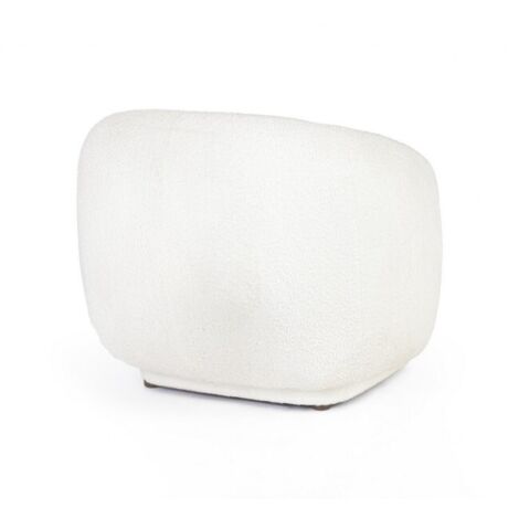 Poltrona "Tecla" per interno, Struttura In Compensato 93 x 87 x 73h cm -Bianco