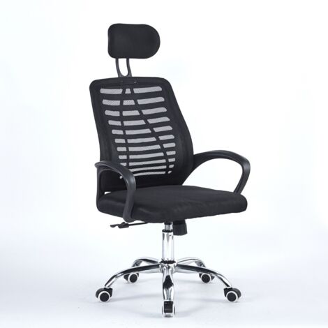 Poltrona ufficio 46x62x107 cm in mesh