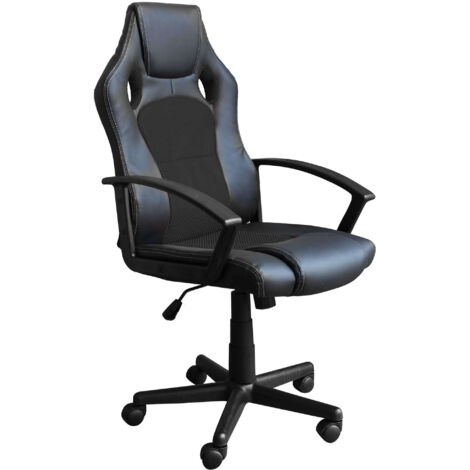 Poltrona ufficio ergonomica professionale in similpelle